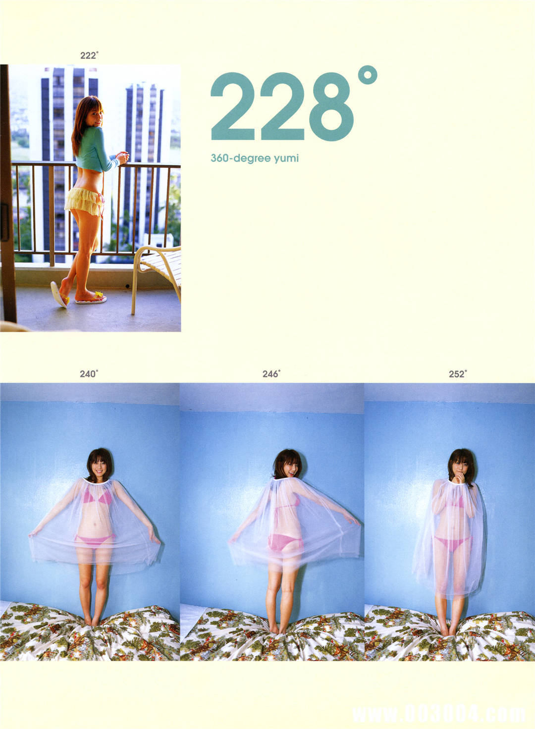 杉本有美写真集《YUMI 360》高清全本