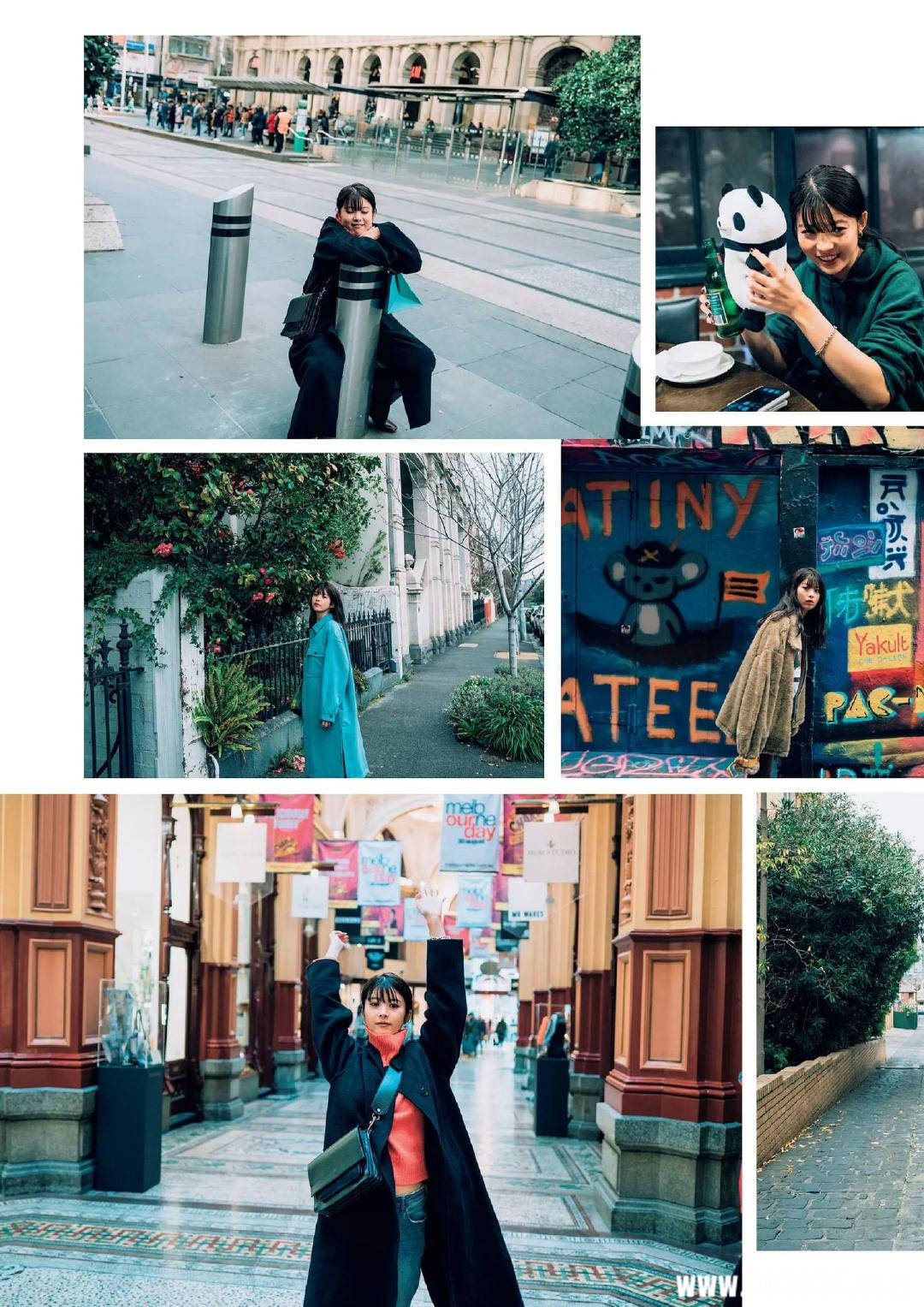 马场富美加首部旅行书《马场ふみか ばばたび》：沉浸在树熊的拥抱中！