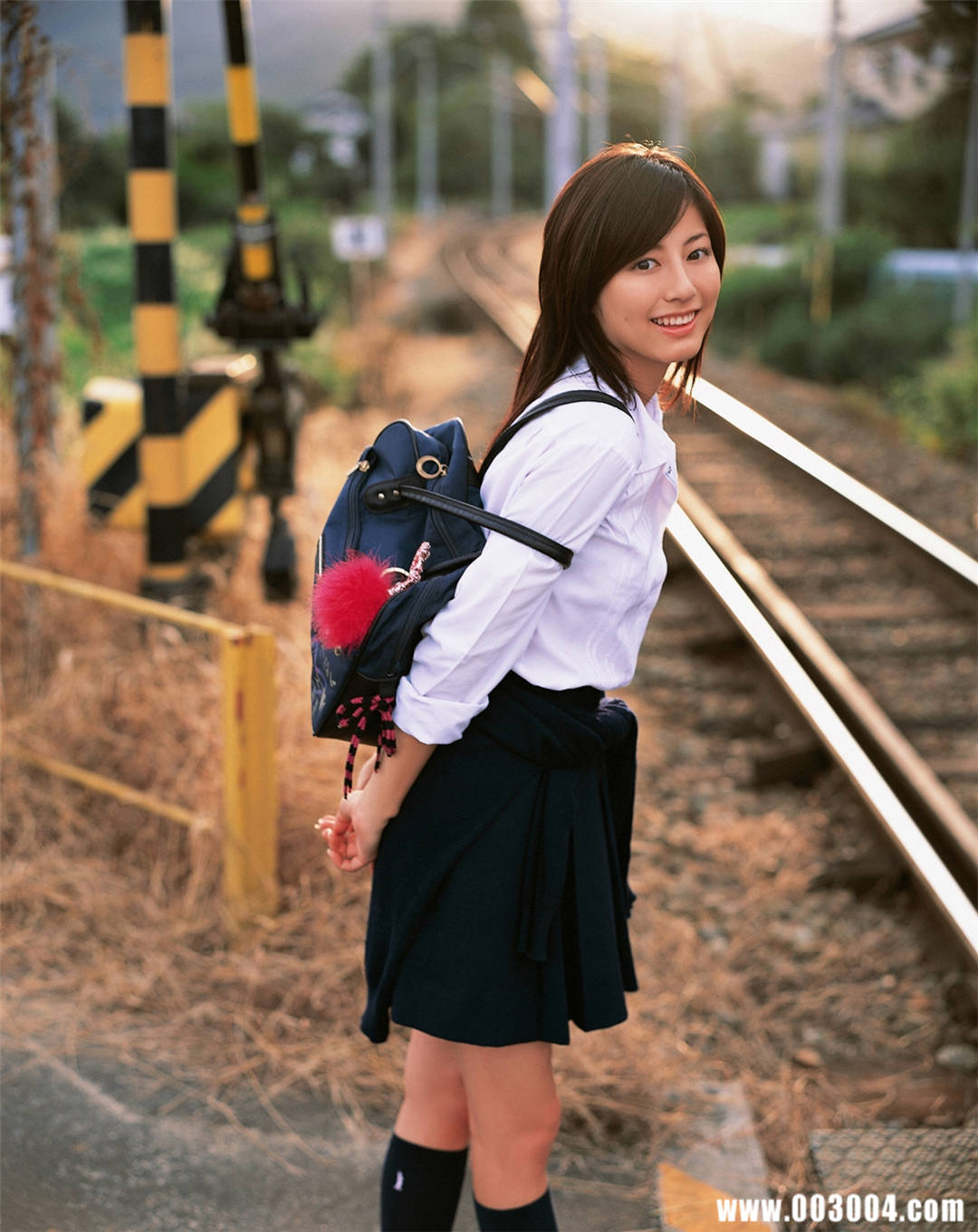 氧气美人从少女到成熟 |杉本有美写真集《ふたりで步いた道》高清全本