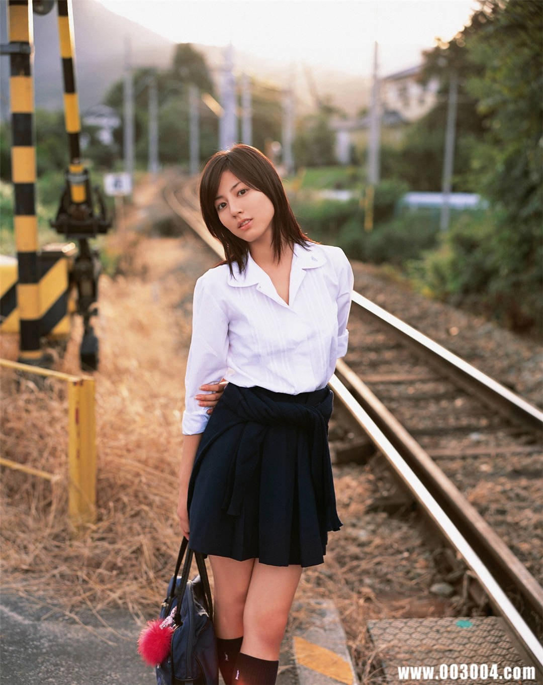 氧气美人从少女到成熟 |杉本有美写真集《ふたりで步いた道》高清全本