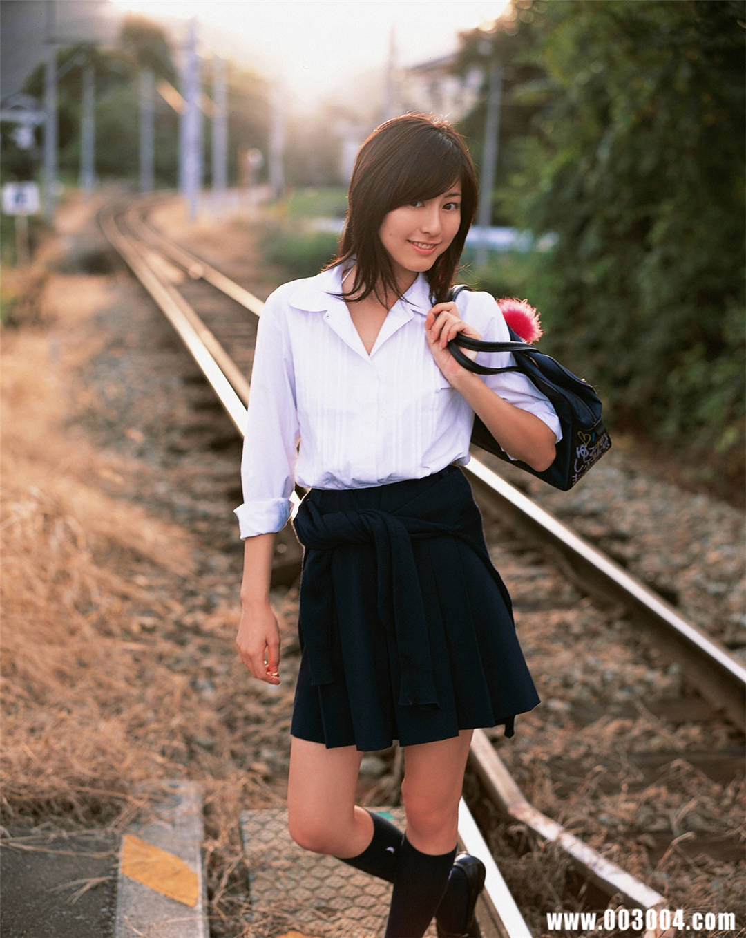 氧气美人从少女到成熟 |杉本有美写真集《ふたりで步いた道》高清全本