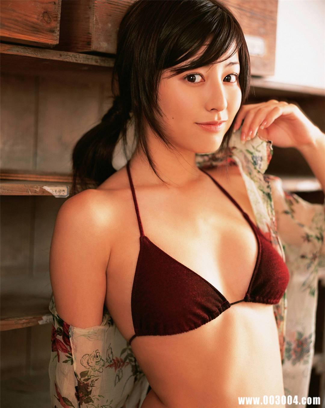 氧气美人从少女到成熟 |杉本有美写真集《ふたりで步いた道》高清全本