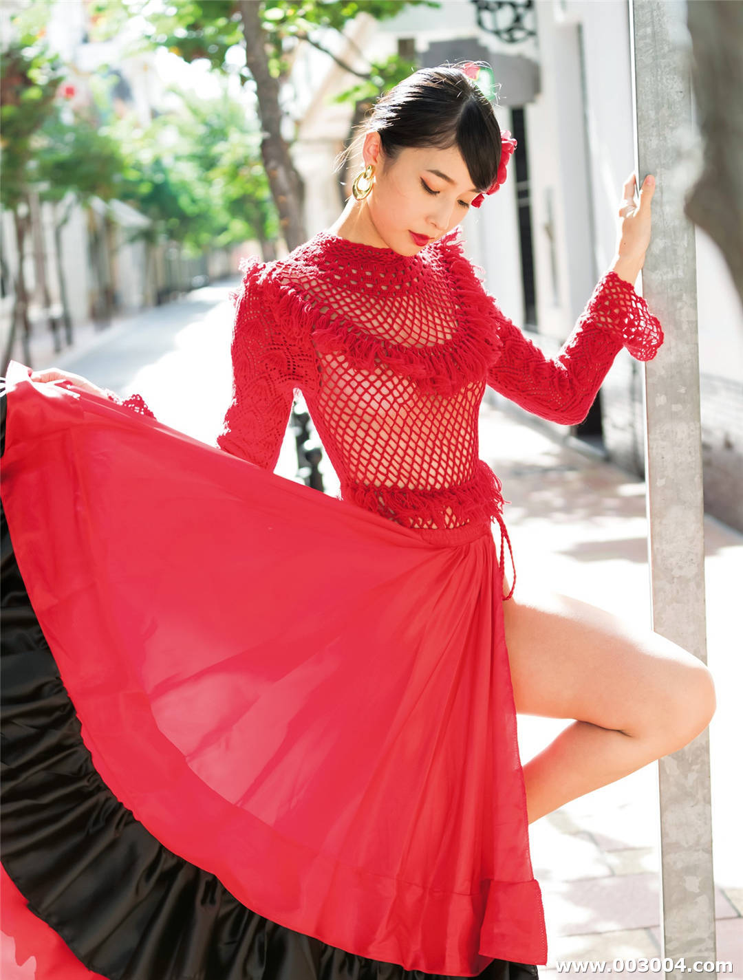 高衩天使水蛇腰 | 川崎绫引退写真集《ジャパニーズ グラビア》