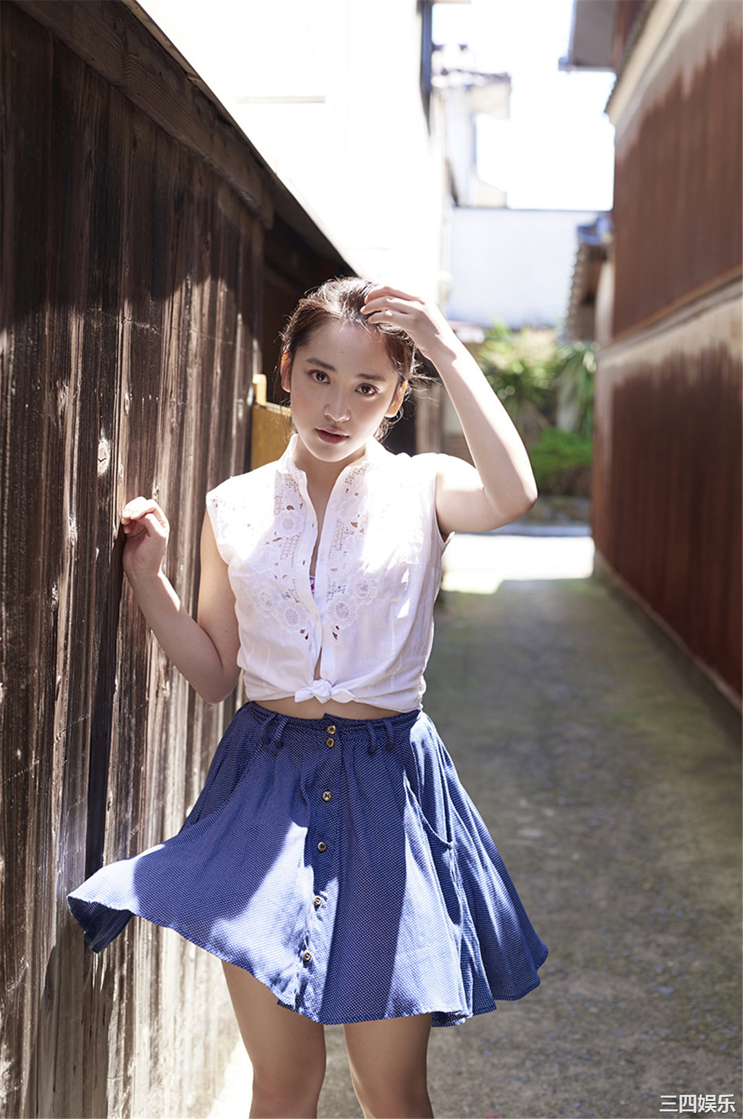 都丸纱也华写真集《[WPB-net] No.184 夏の扉をあけて》高清全本