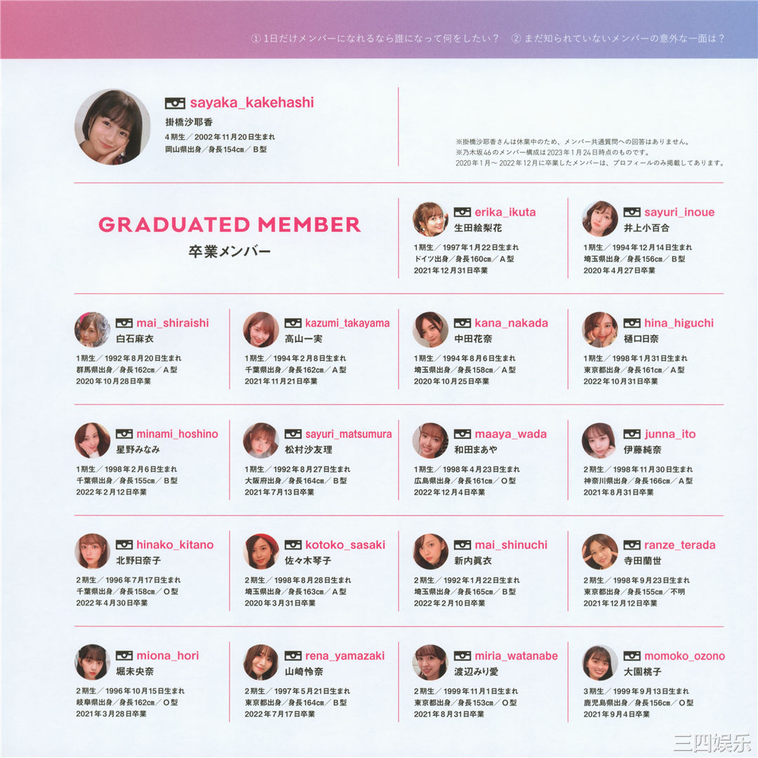 乃木坂46写真集《乃木撮 VOL.03》高清全本