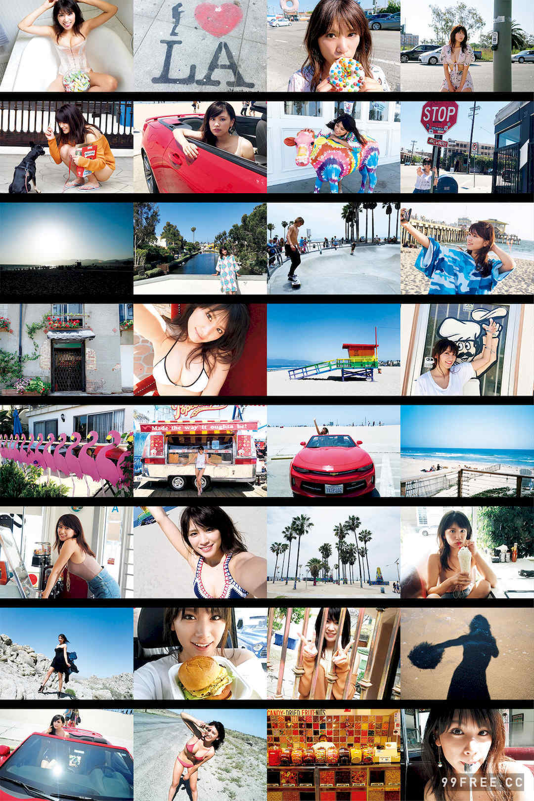 久松郁实写真集《LA》高清全本