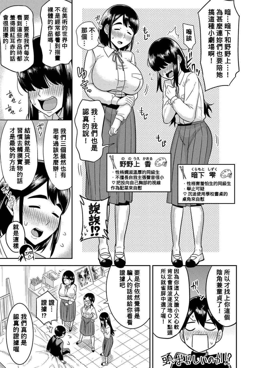 [まこしょ] 無人島で、SEXに興味津々なドスケベ陰キャ女子たちとハーレムライフ   FANZA特典