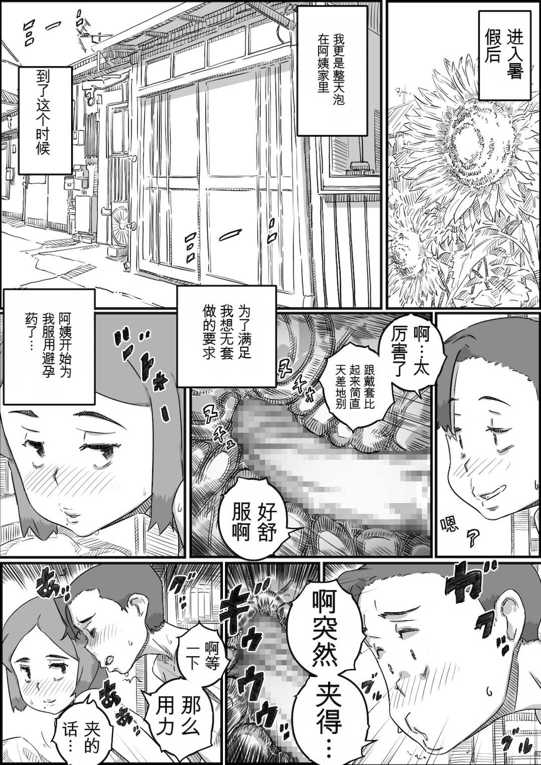 [ヒレカツ] 母子スワップ02 叔母さんって結構簡単だよね？