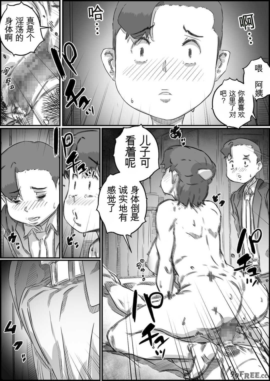 [ヒレカツ] 母子スワップ02 叔母さんって結構簡単だよね？